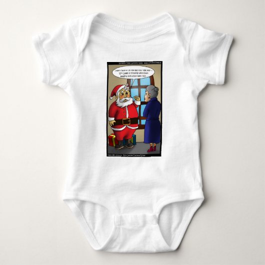 Kerstman & Wiki Leaks Grappige Cadeaus T-shirts & (Voorkant)