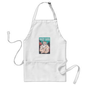 Kerstman Workout Man Geschenk Voor GYM Sportsman Standaard Schort