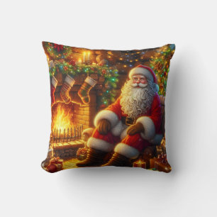 Kerstman Worp Kussen