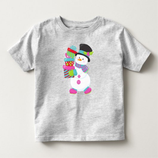 kerstman, wortelneus, cadeautjes, Cadeaus Kinder Shirts (Voorkant)