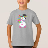 kerstman, wortelneus, cadeautjes, Cadeaus T-shirt (Voorkant)