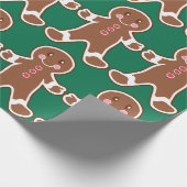 Kerstman Wrappings Papier (Hoek)