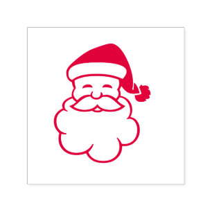 Kerstman Yule Cool 4Eddie Zelfinktende Stempel