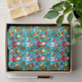 Kerstman Zakdoek Tissuepapier (Geschenk)