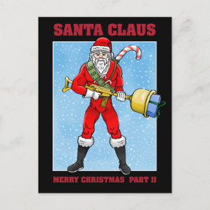 Kerstman Zalig Kerst Kaart
