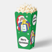 Kerstman zegt Do Favor Boxes Bedankdoosjes (Popped)