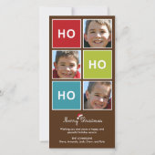 Kerstman zegt - Kerstkaart (Voorkant)