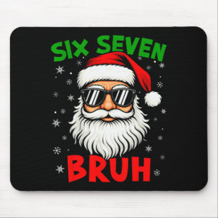 Kerstman zegt zes zeven 6 7 Gen Z Alpha Meme Bruh Muismat