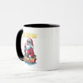 🎅Kerstman Zegt Zes Zeven Meme Grappige Kerstman V Mok (Voorkant links)