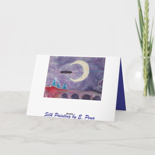 Kerstman & Zoon Feestdagen Kaart (Achterkant)