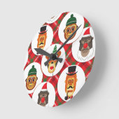 kerstmanapen ronde klok (Hoek)