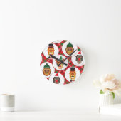 kerstmanapen ronde klok (Huis)