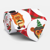 kerstmanapen stropdas (Opgerold)