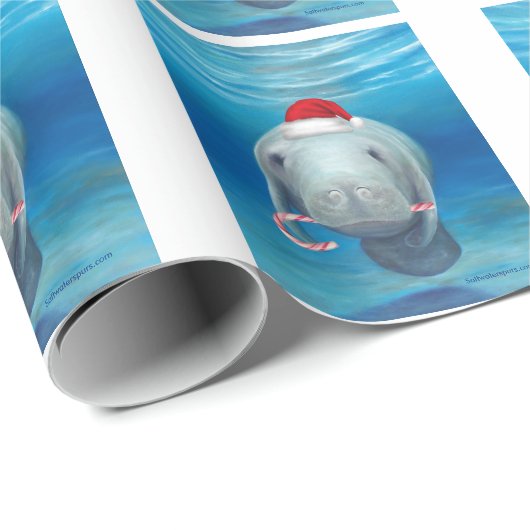 Kerstmanatewrapppapier Cadeaupapier (Rol Hoek)