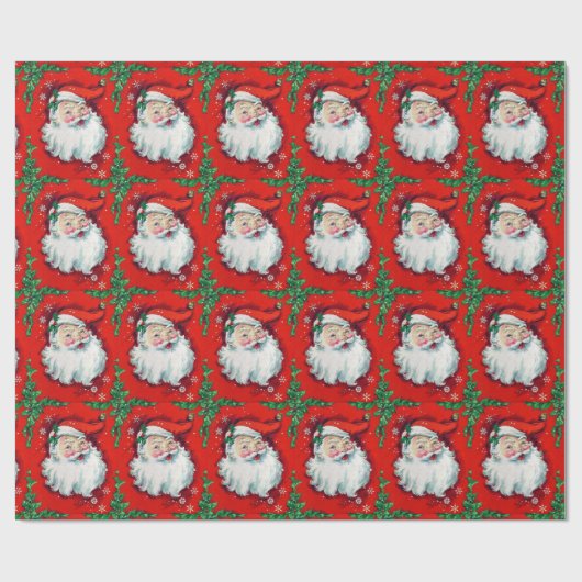 kerstmanbeker papier Groenen rood (Vlak)