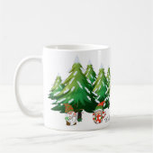 Kerstmanchet Gnome Koffiemok (Links)