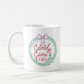 Kerstmanchet met Candy Cane Cutie Koffiemok (Links)