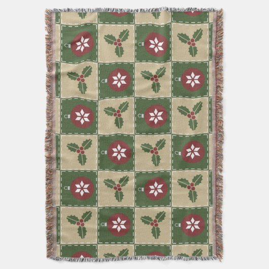 kerstmand deken (Voorkant Verticaal)