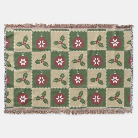 kerstmand deken (Voorkant)