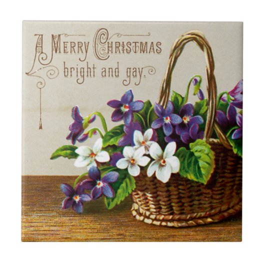 kerstmand tegeltje (Voorkant)