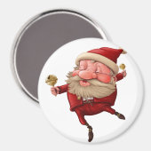 kerstmandansen voor kerstmandansen magneet (Voorkant / Achterkant)