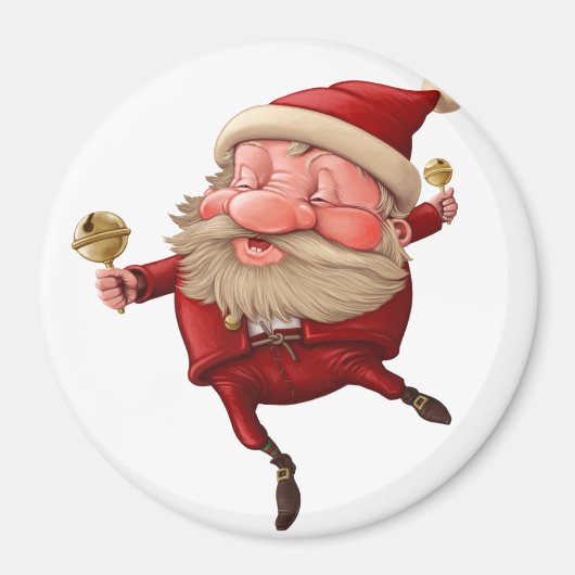 kerstmandansen voor kerstmandansen magneet (Voorkant)
