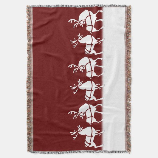 kerstmandedij Reindedwergdepoten Deken (Voorkant Verticaal)