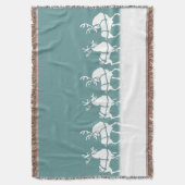 kerstmandedij Reindedwergdepoten Deken (Voorkant Verticaal)