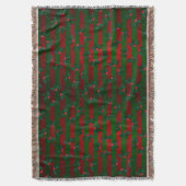 kerstmandedoeken Holiday Holly Towels Deken (Voorkant Verticaal)