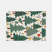 kerstmandeken fleece deken (Voorkant (Horizontaal))