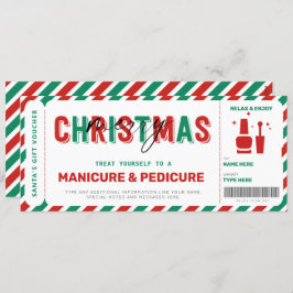 kerstmanicure Gift Voucher Mani Pedi