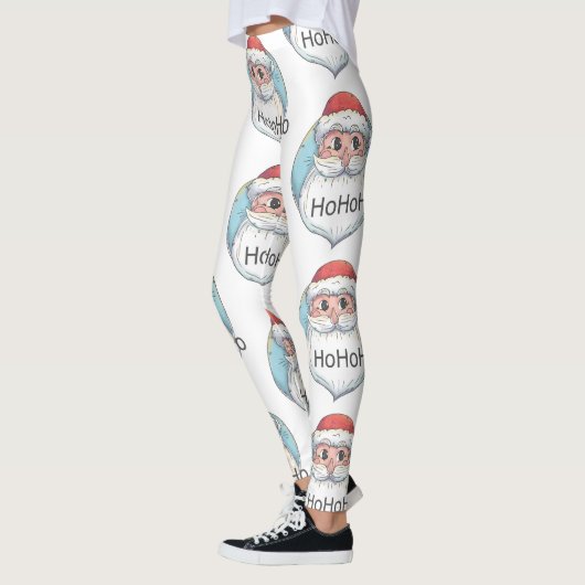 kerstmanie leggings (Links)