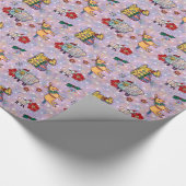 kerstmanierdieren — Verpakkingspapier Cadeaupapier (Hoek)