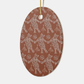Kerstmanierkat & Koekjes Kerstboom Ornament (Links)