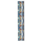 Kerstmankerrenslee Kersttafel Runner Lange Tafelloper (Voorkant)