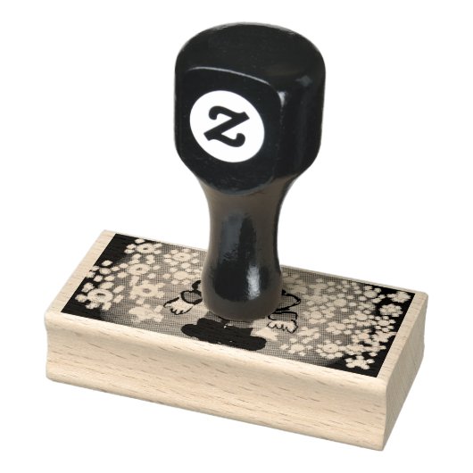 kerstmankertjes rubberstempel (Stempel)