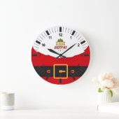 Kerstmankklok voor kerstmis grote klok (Huis)