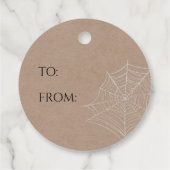 Kerstmanklauw Bedankjes Labels (Achterkant)