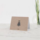 Kerstmanklauw Kaart (Achterkant)