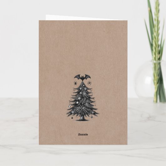 Kerstmanklauw Kaart (Achterkant)