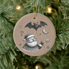 Kerstmanklauw Keramisch Ornament