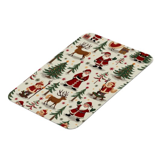 Kerstmanmagneet Magneet (Linkerzijde)