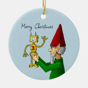 Kerstmanmaker Keramisch Ornament
