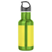 Kerstmanmoeder geruite patroon-60096 waterfles (Achterkant)