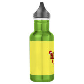 Kerstmanmoeder geruite patroon-60096 waterfles (Links)
