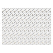 Kerstmannen, bomen en Mittens Tafelkleed (Voorkant (Horizontaal))