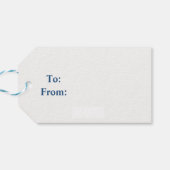 Kerstmannen Cadeaulabel (Achterkant Horizontaal)