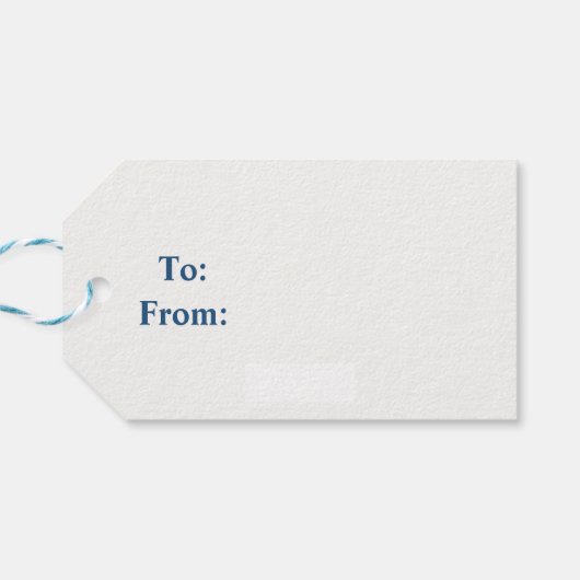 Kerstmannen Cadeaulabel (Achterkant Horizontaal)