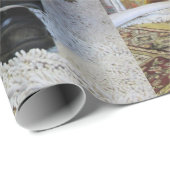 Kerstmannen Cadeaupapier (Rol Hoek)