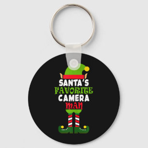 Kerstmannen Favoriete Camvibes Man Grappige Kerst Sleutelhanger